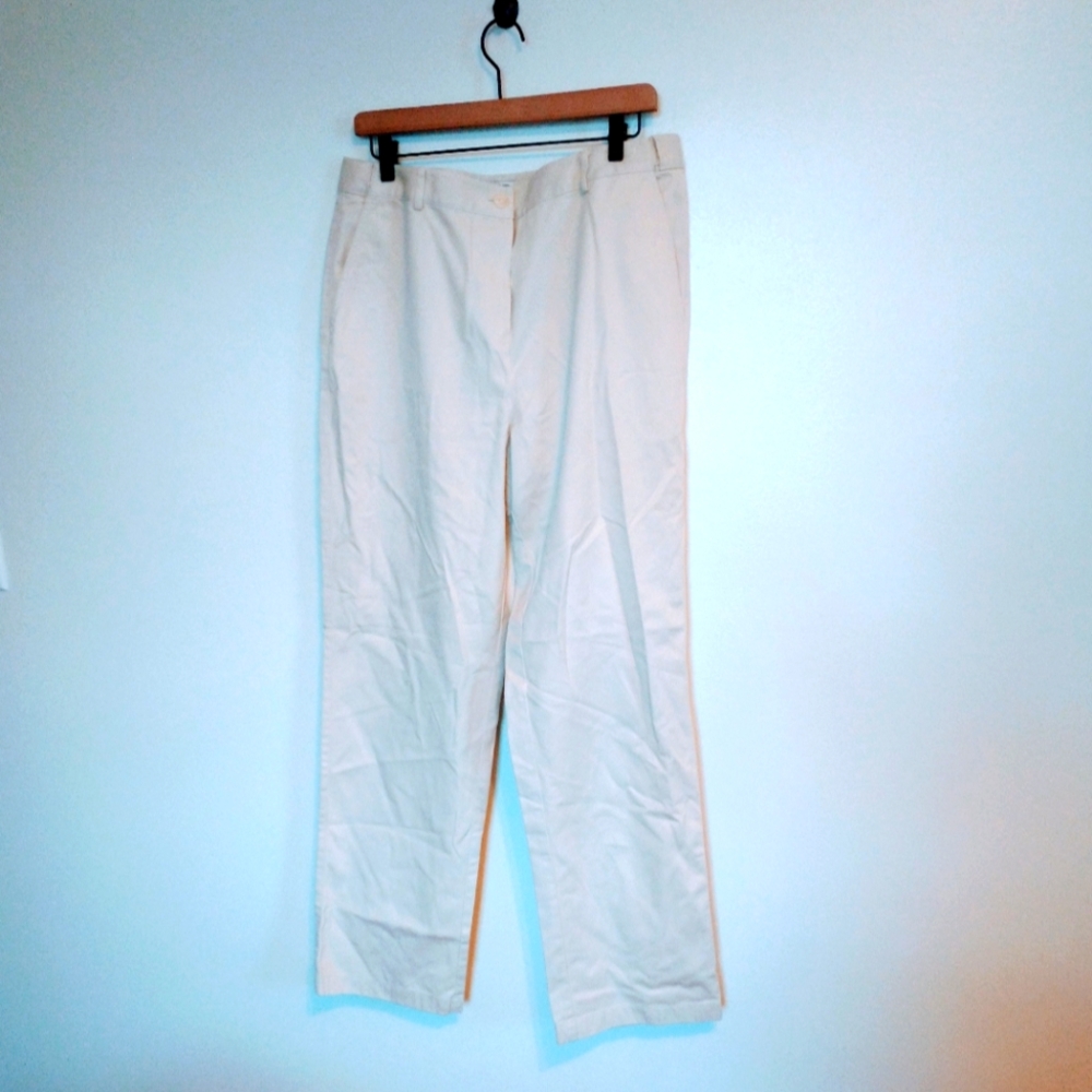 L.L. Bean classic fit khaki pants size 14
